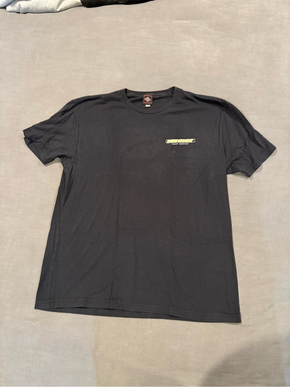 Independent Truck Company. Black Crewneck Graphic Men’s T-Shirt